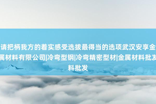 请把柄我方的着实感受选拔最得当的选项武汉安享金属材料有限公司|冷弯型钢|冷弯精密型材|金属材料批发